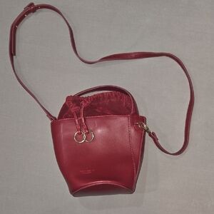 Chic Burgundy Crossbody Bag